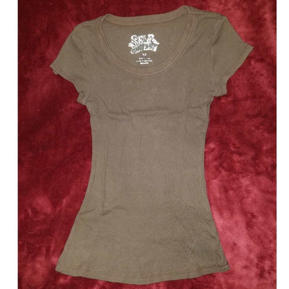 Self Esteem  Capped Sleeve Tee Shirt